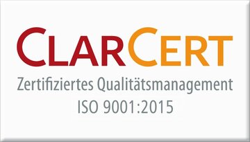 CLARCERT - Zertifiziertes Qualitätsmanagement ISO 9001:2015 - Bild